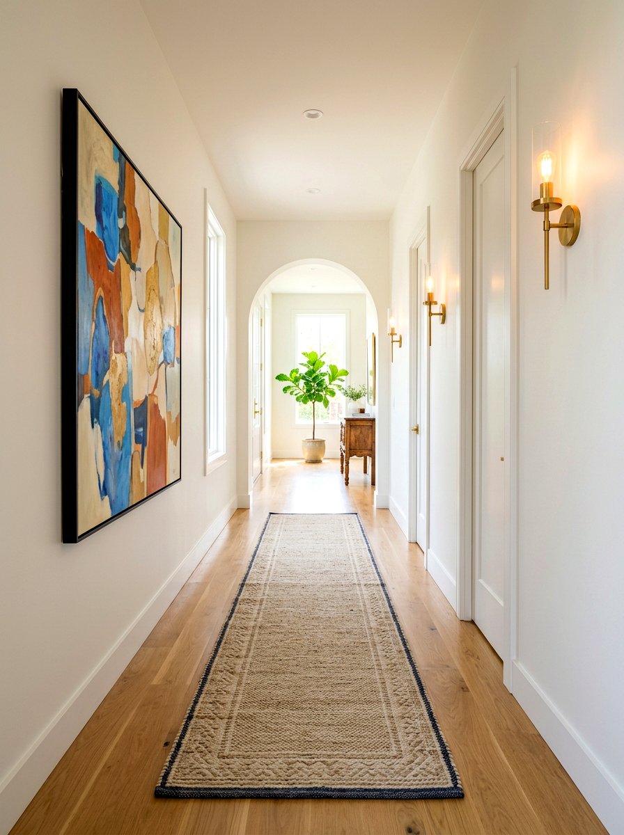 Minimalist hallway - 30 calm minimal decor ideas