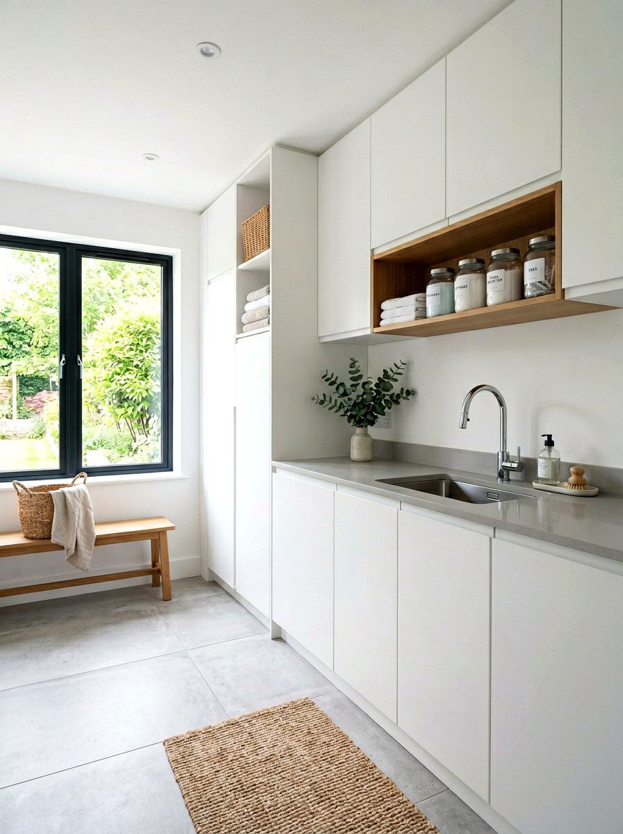 Minimalist laundry room - 30 small laundry room ideas