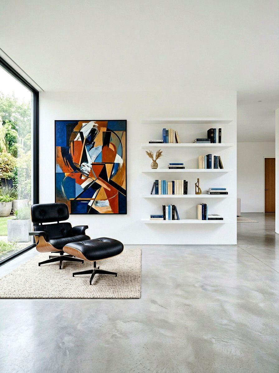 Minimalist library - 30 home library ideas
