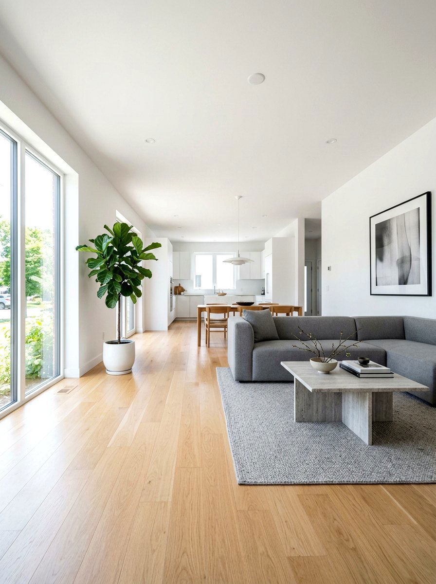 Minimalist living room layout - 30 intentional living room ideas