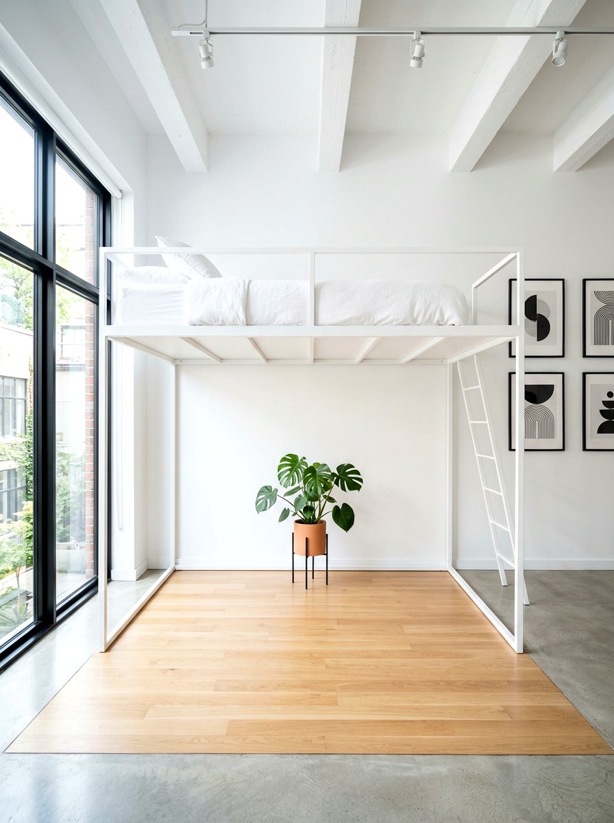Minimalist loft bed - 30 loft bed ideas