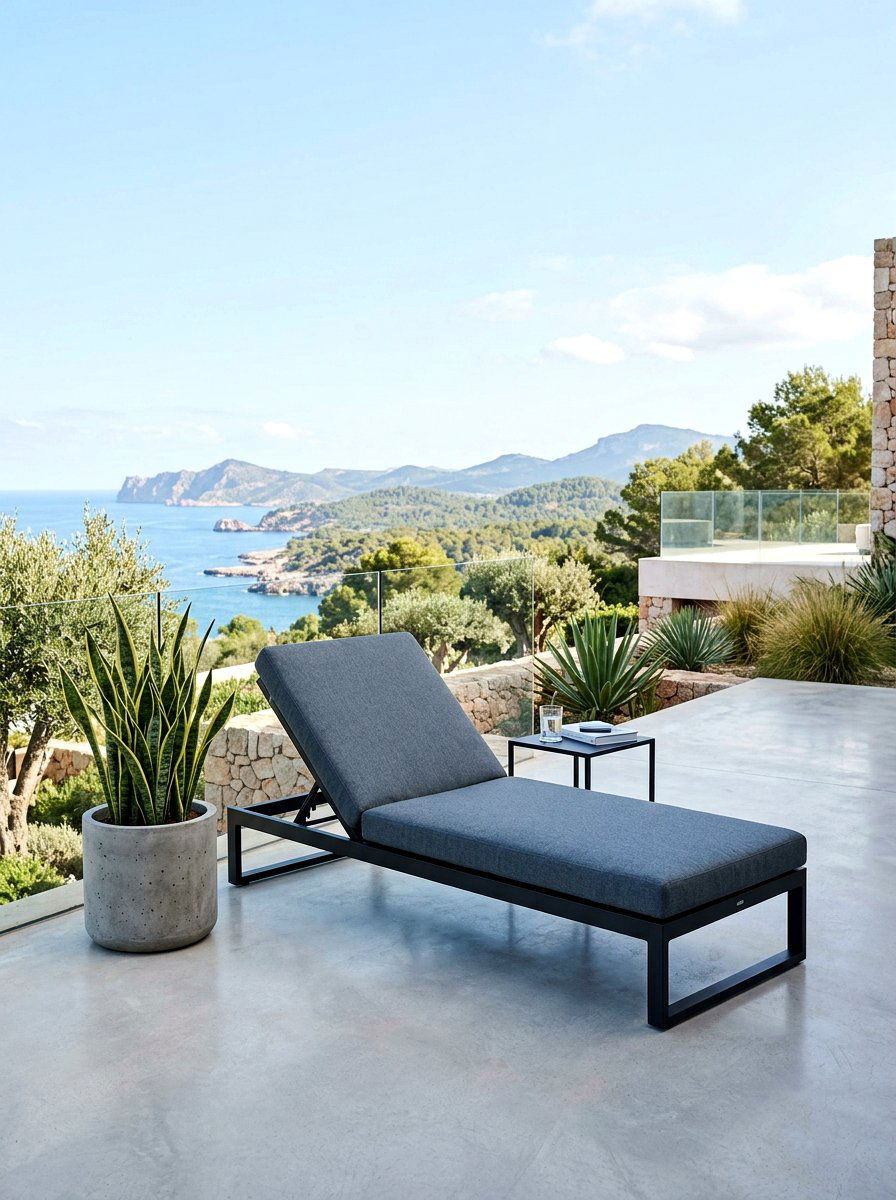 Minimalist lounge chair - 30 front porch seating nook ideas