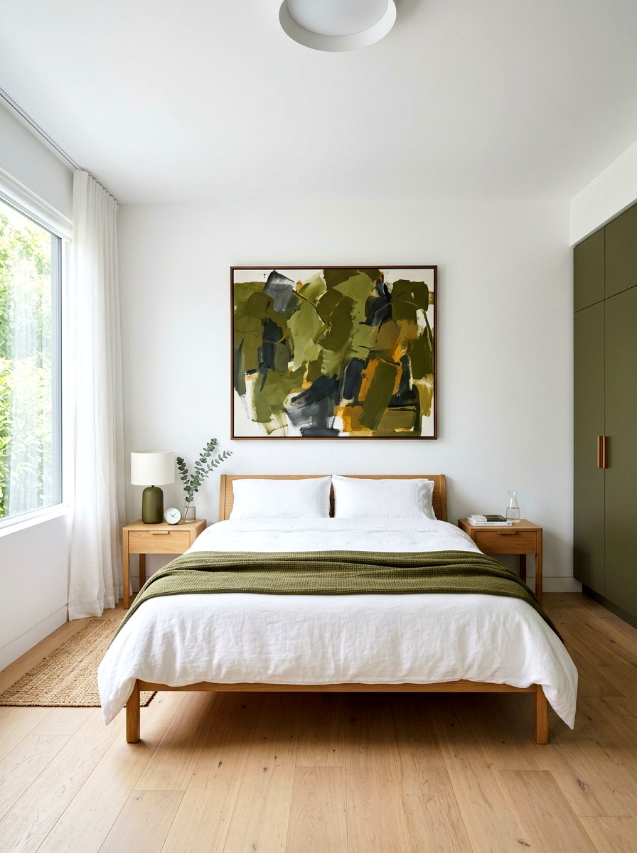 Minimalist olive drab bedroom - 30 olive drab bedroom ideas