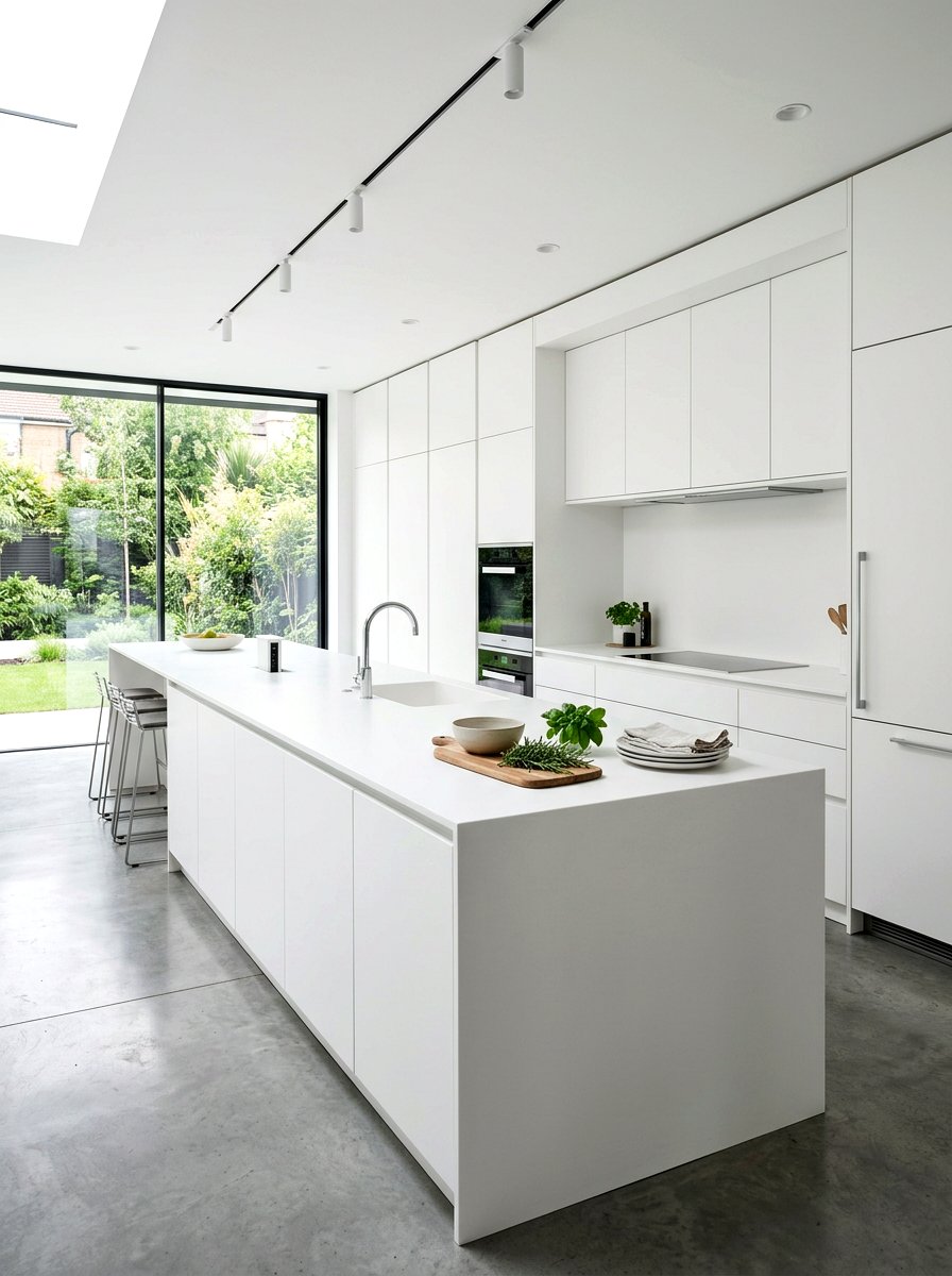 Minimalist prep kitchen - 30 hidden prep kitchen ideas