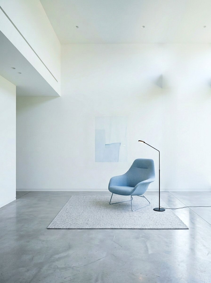 Minimalist soft blue living room - 30 soft blue living room ideas