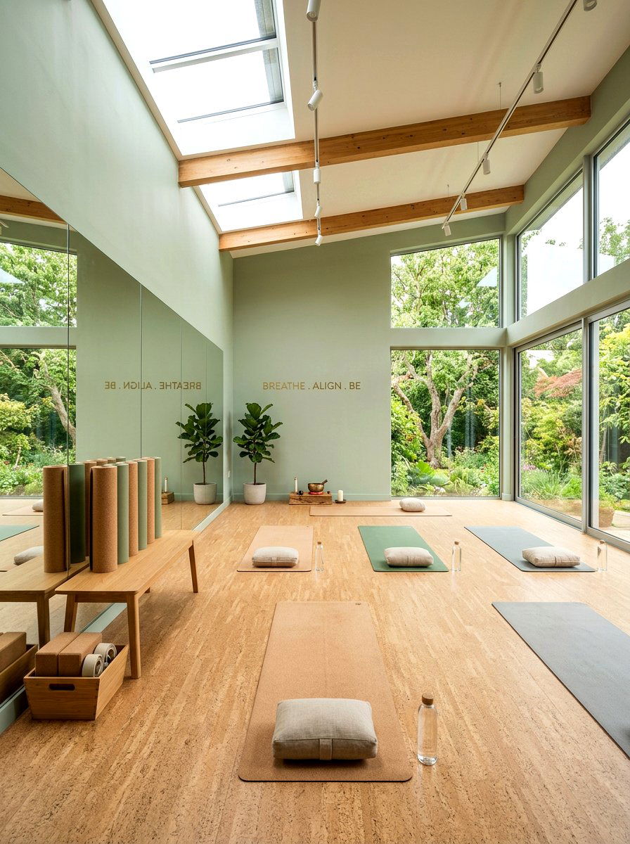 Minimalist yoga space - 30 quiet room ideas