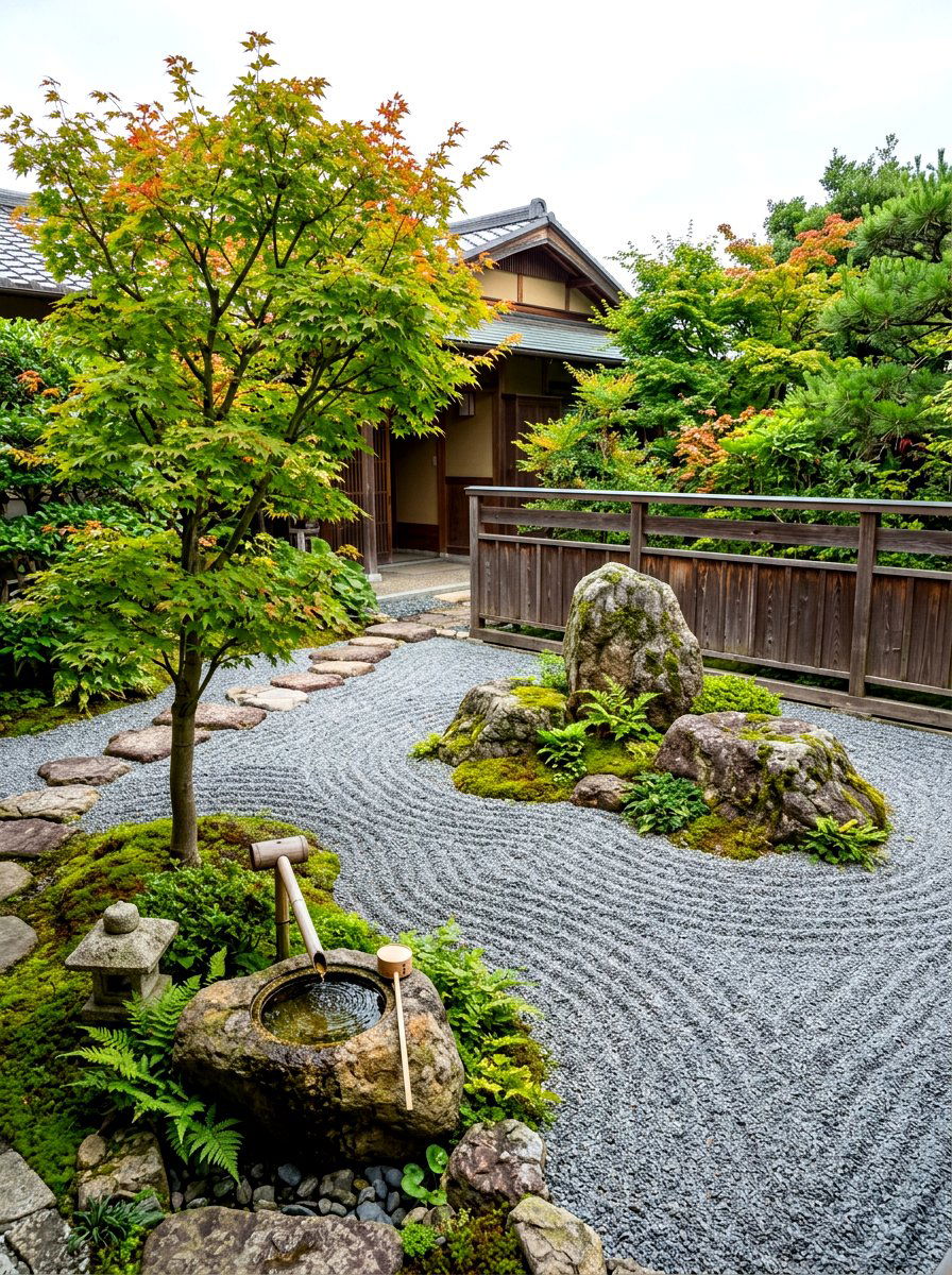 Minimalist zen front yard - 30 front yard makeover ideas