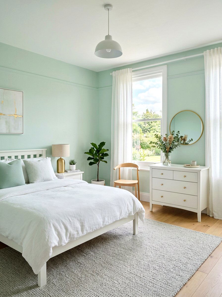 Mint Green Bedroom - 30 green bedroom ideas