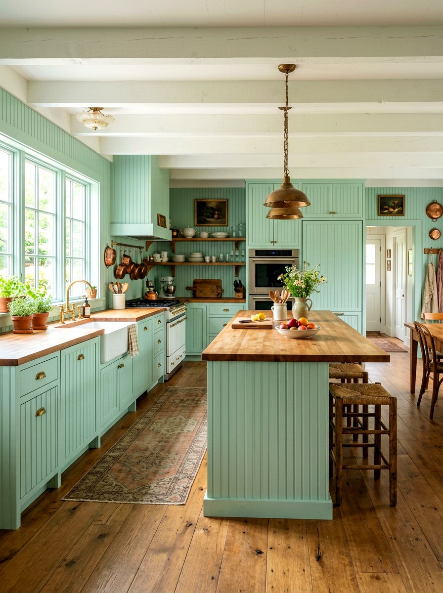 30 Mint Kitchen Ideas for a Fresh, Bright, Modern Kitchen