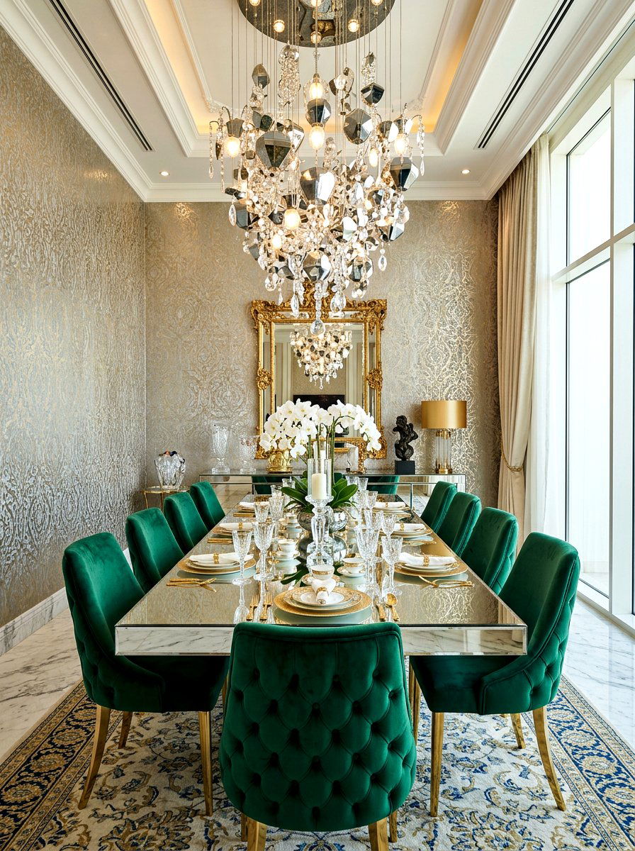 Mirror Finish Cluster - 30 pendant light cluster ideas