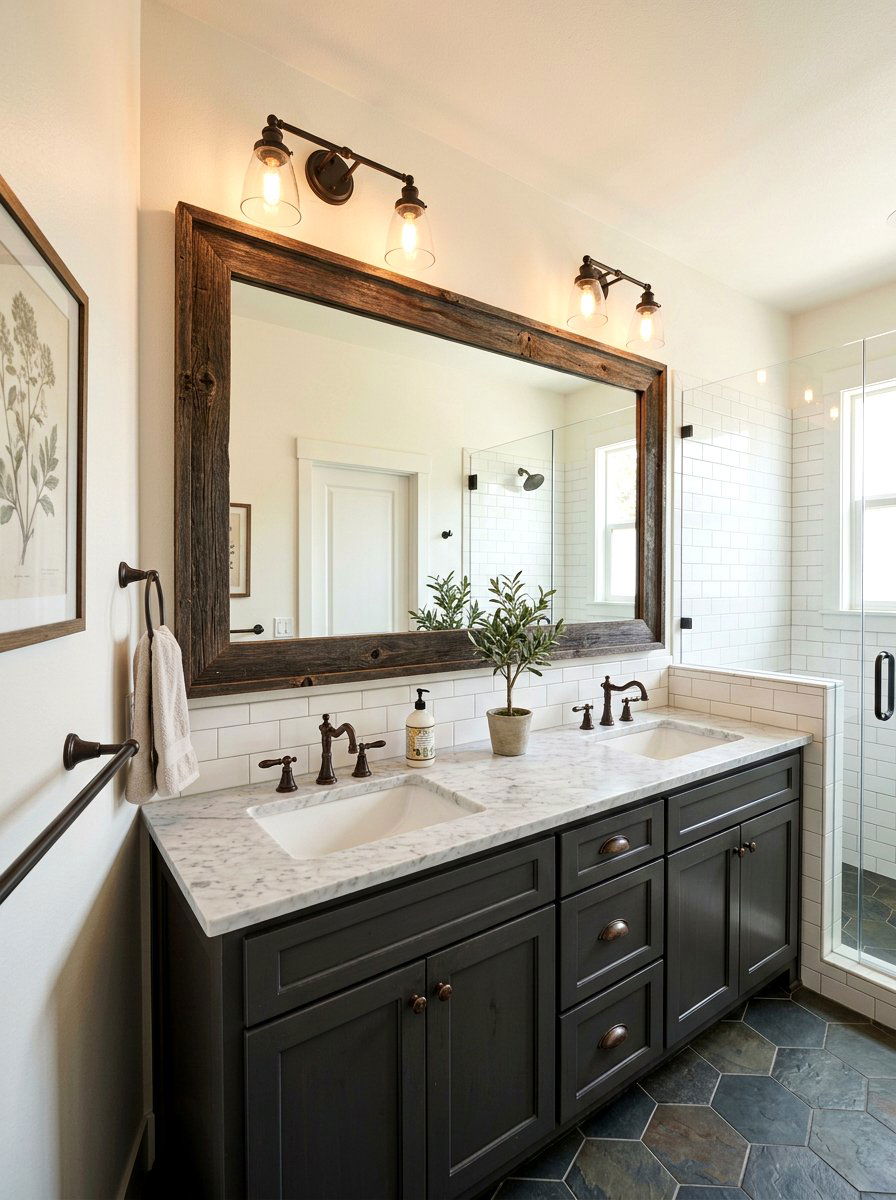Mirror Frame Kit Rental Bathroom - 30 small rental bathroom ideas