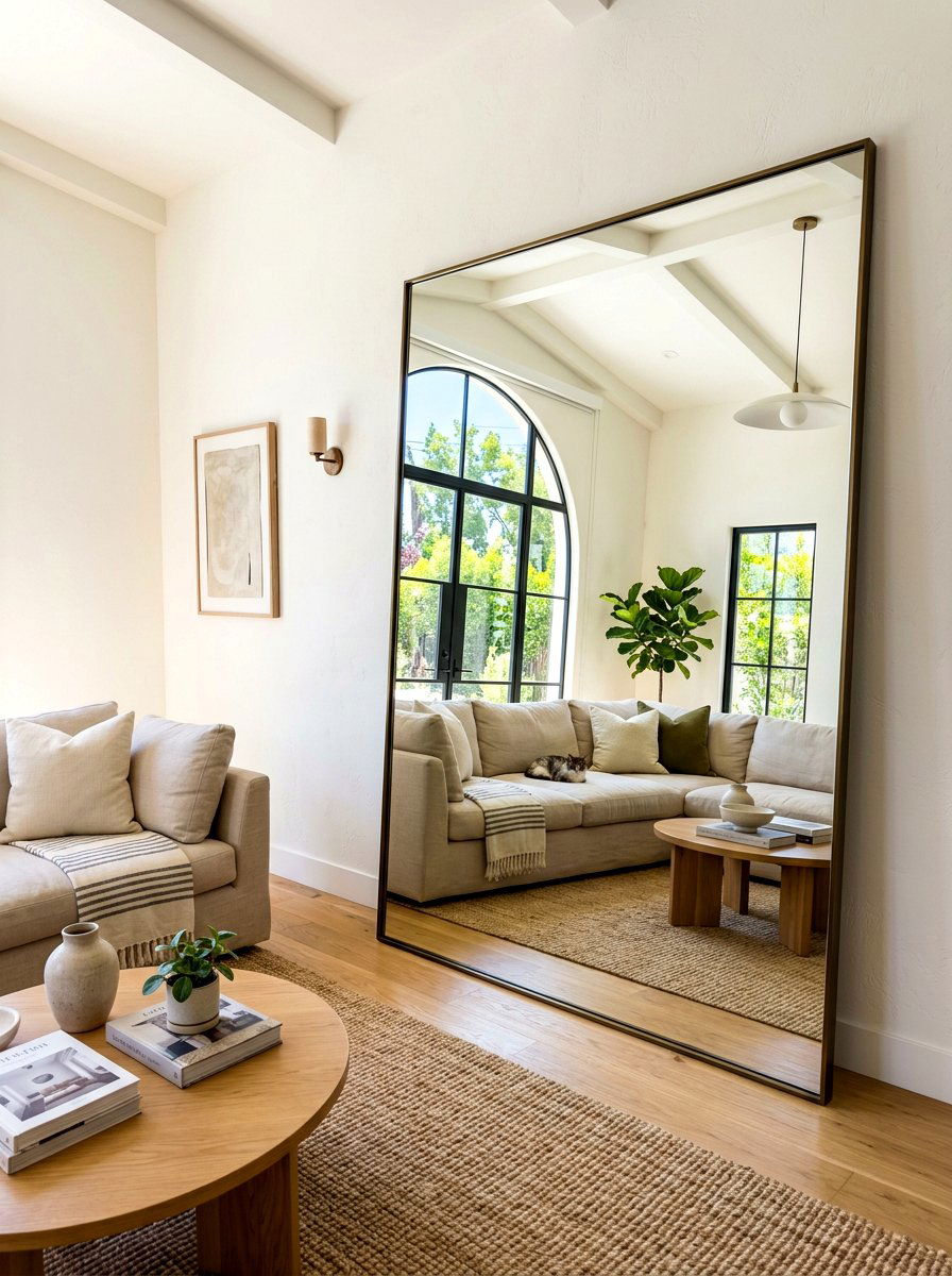 Mirror Reflection Room - 30 winter living room styling ideas