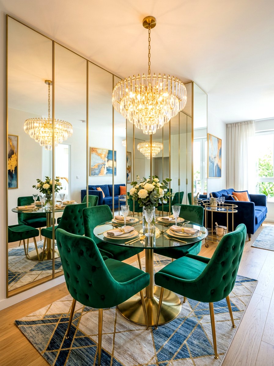 Mirror Wall For Small Dining - 30 small dining room ideas