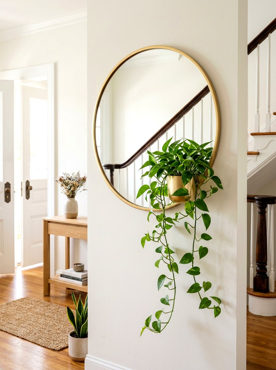 Mirror Wall Planter - 30 wall planter ideas