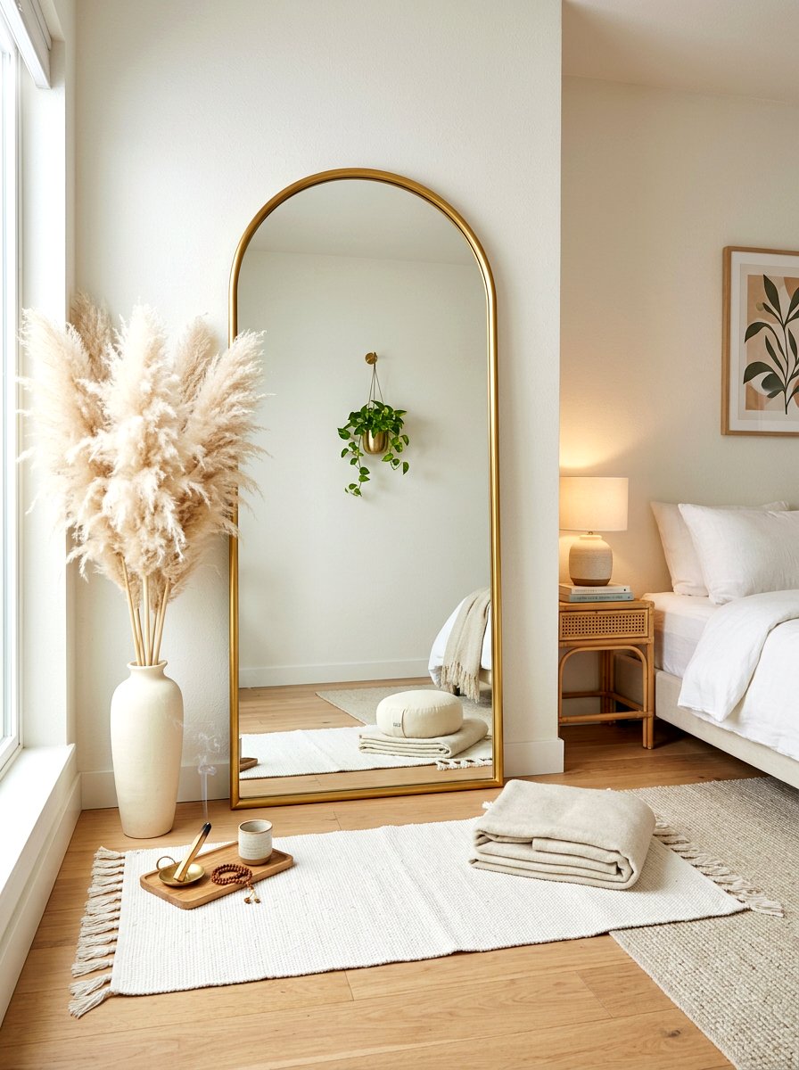 Mirror meditation bedroom corner - 30 meditation corner bedroom ideas