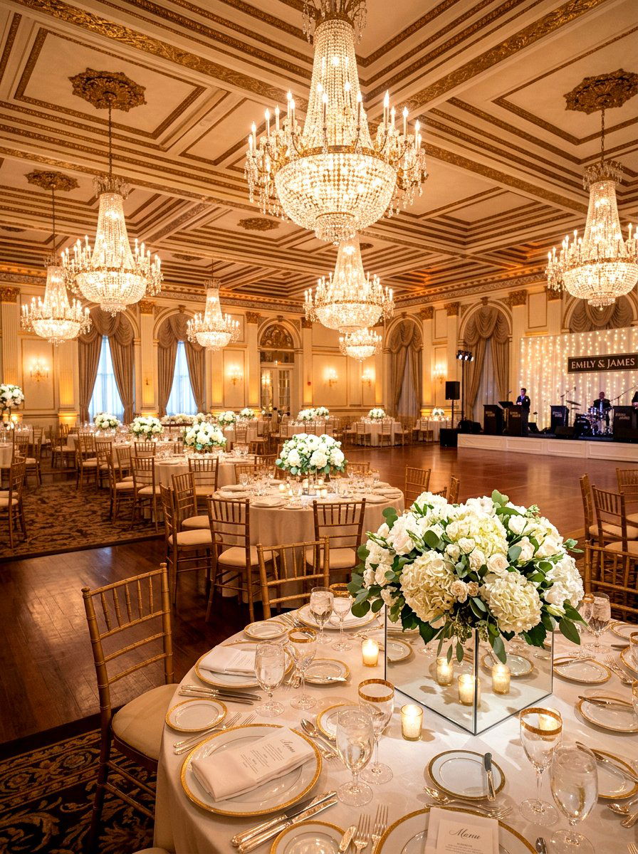 Mirrored Box Hydrangea Arrangement - 30 hydrangea centerpiece ideas