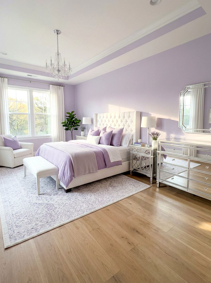 Mirrored Furniture Bedroom - 30 art deco bedroom ideas