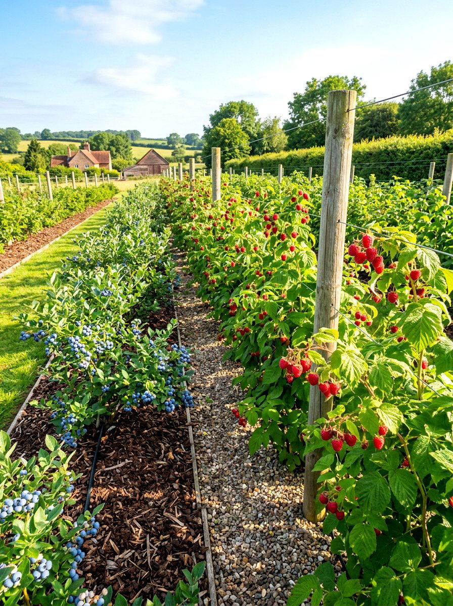 Mixed Berries Fruit - 30 backyard orchard ideas