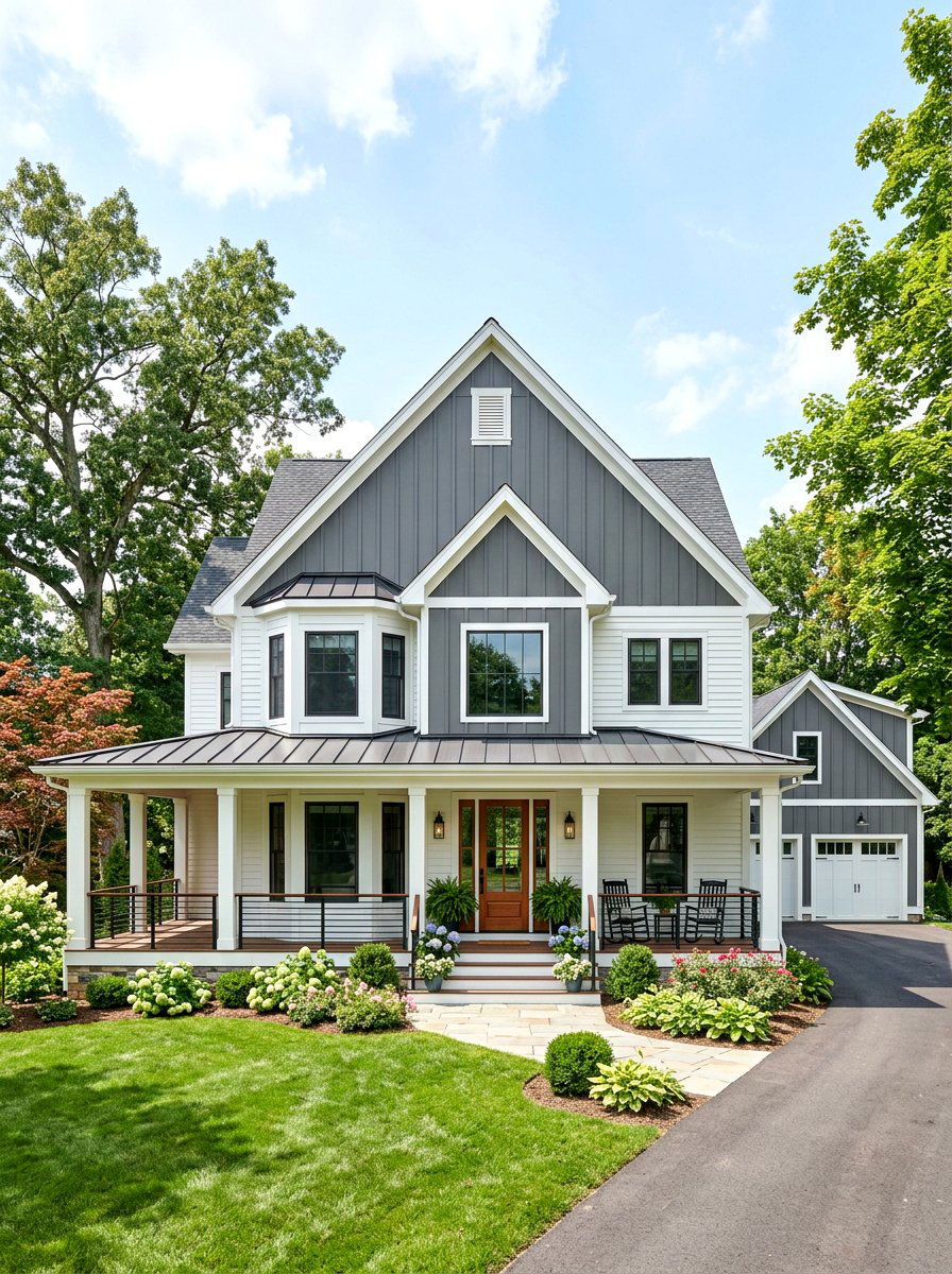 Mixed Lap And Vertical Siding - 30 board and batten exterior ideas