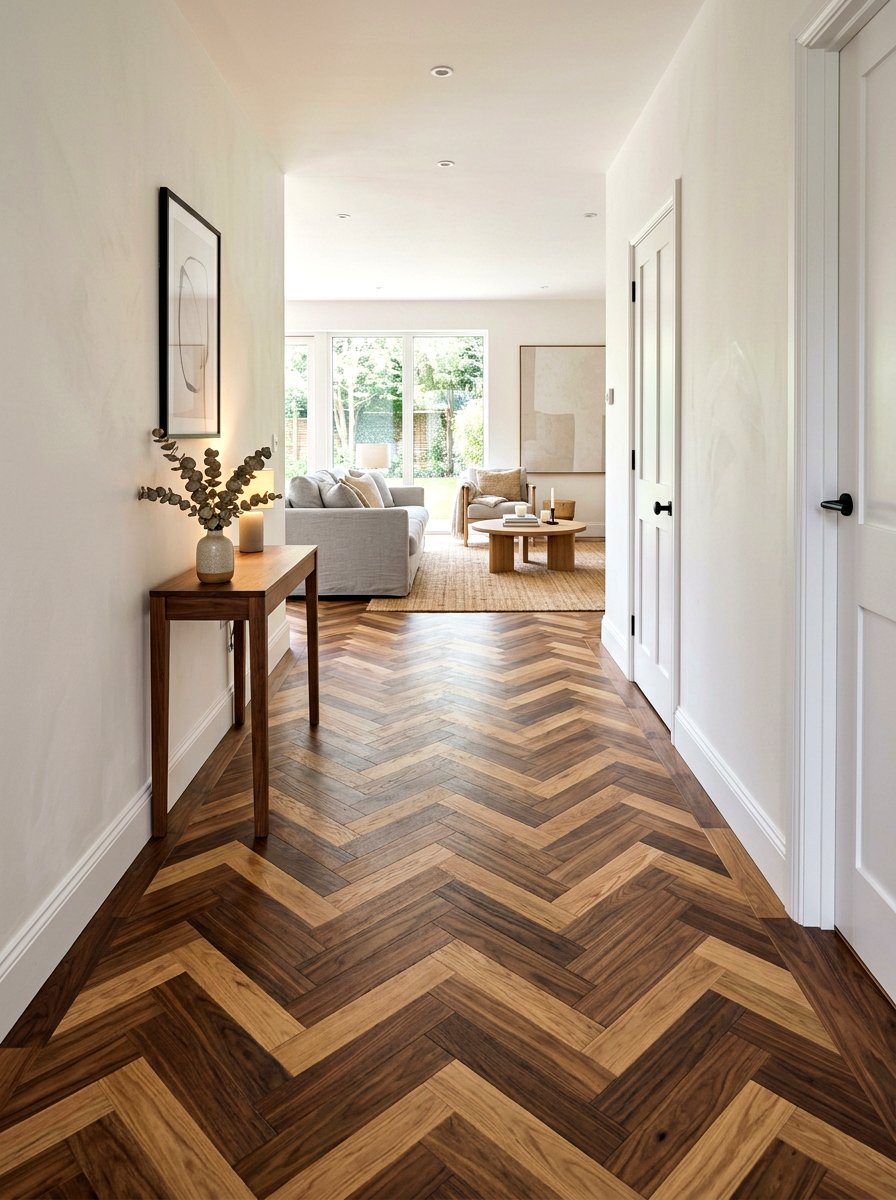 30 Herringbone Floor Ideas That Make Any Space Look Luxe