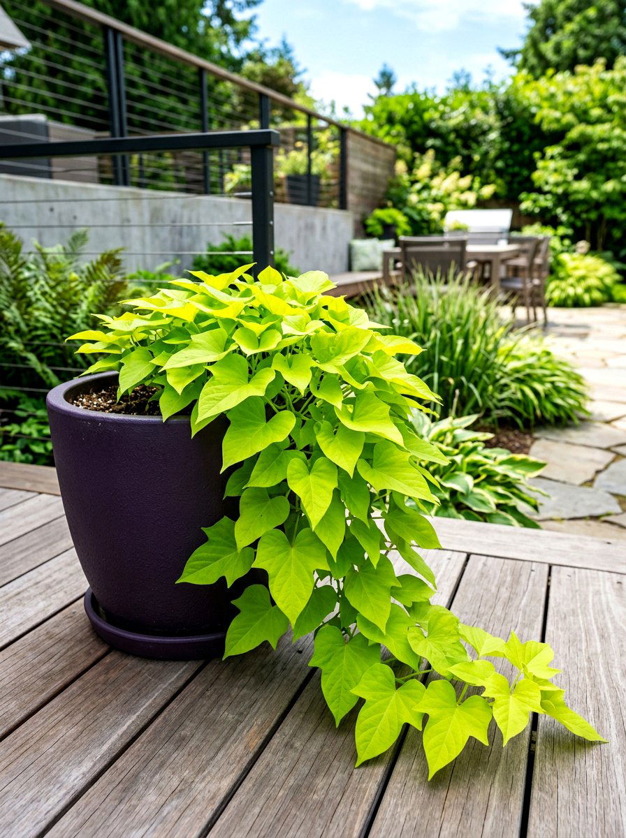 Mixed shrub and flower bed - 30 sunny flower bed ideas