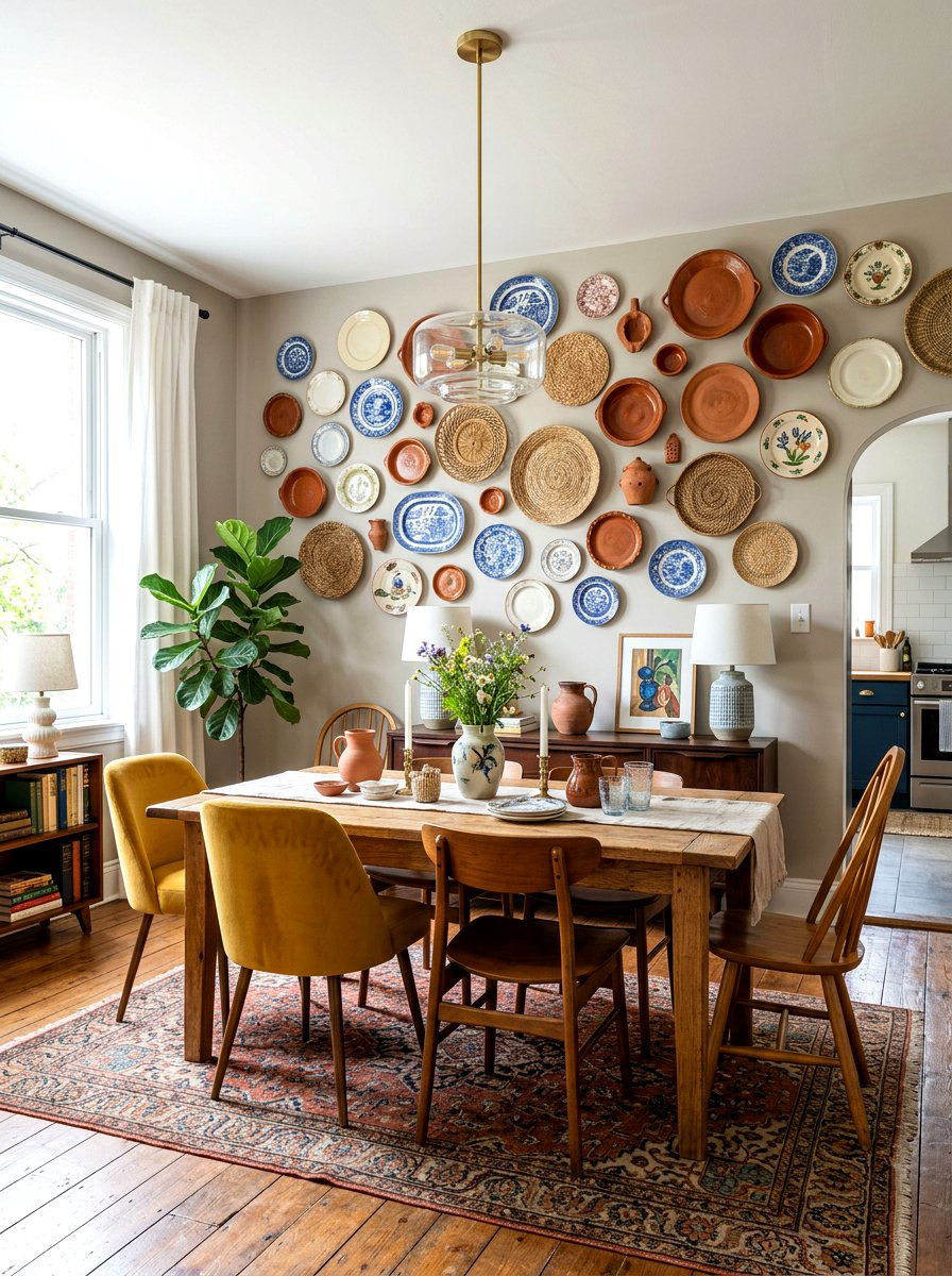 Mixed texture china wall - 30 collected china wall ideas