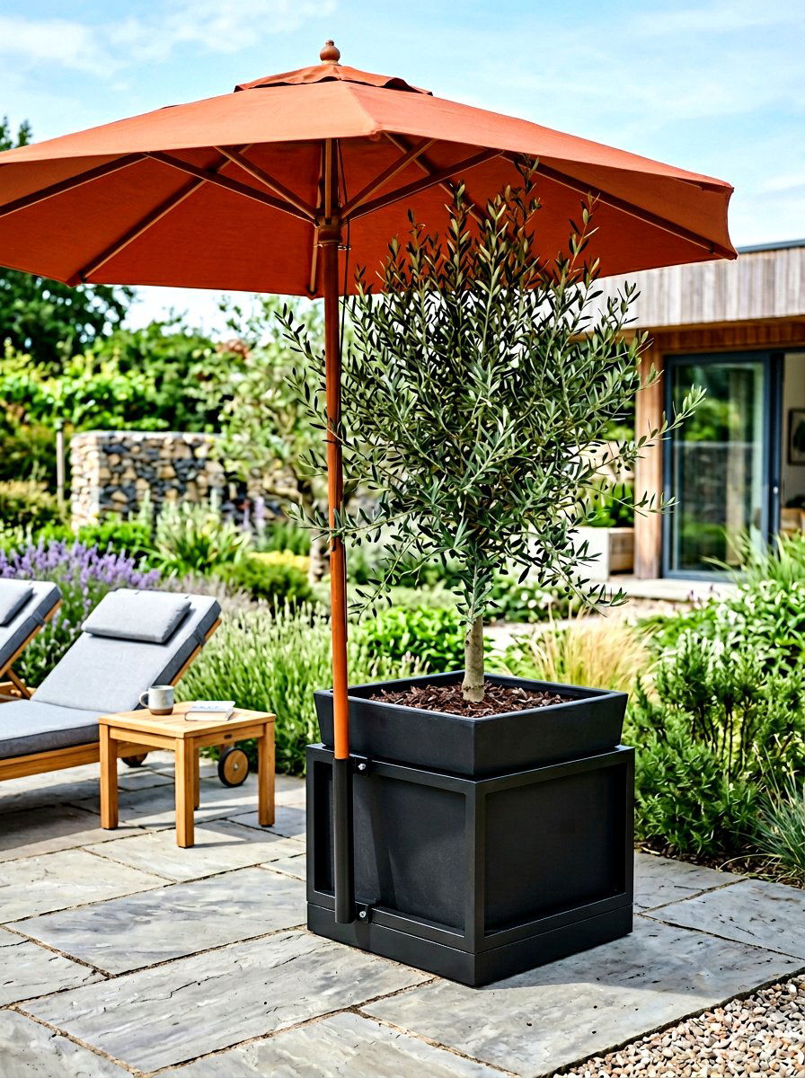 Mobile Planter With Wheels - 30 large planter ideas
