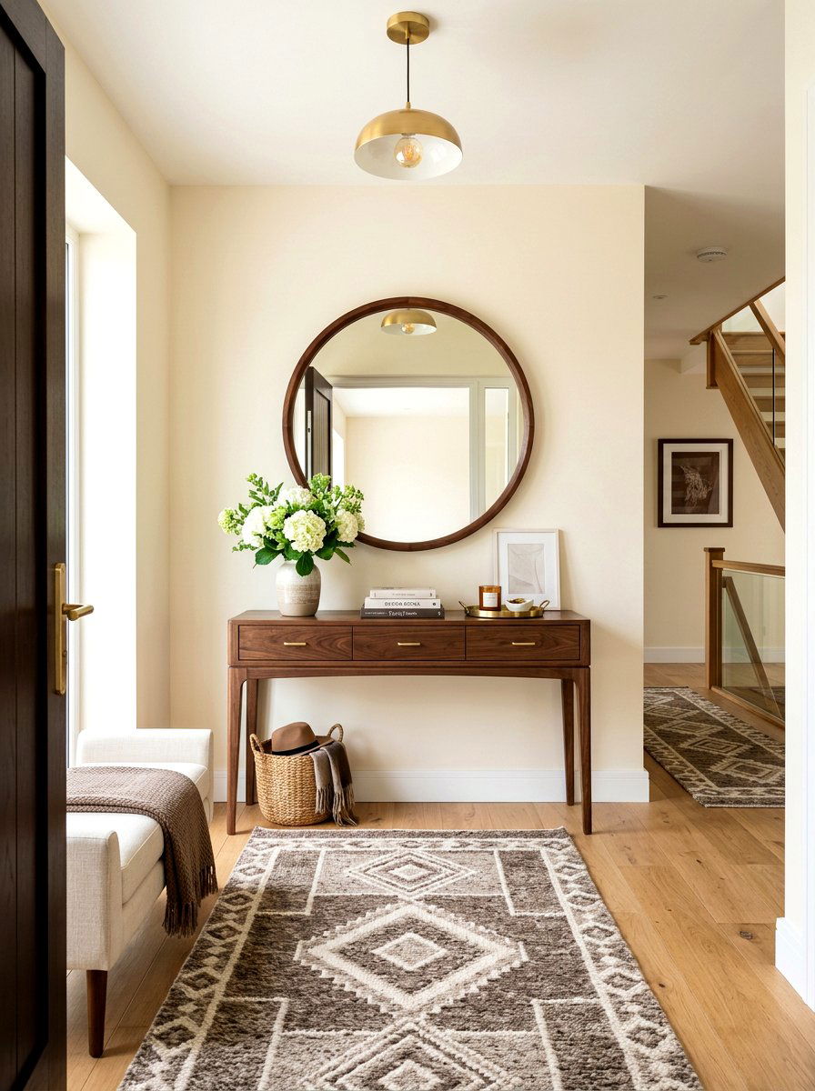 Mocha Entryway - 30 mocha room ideas