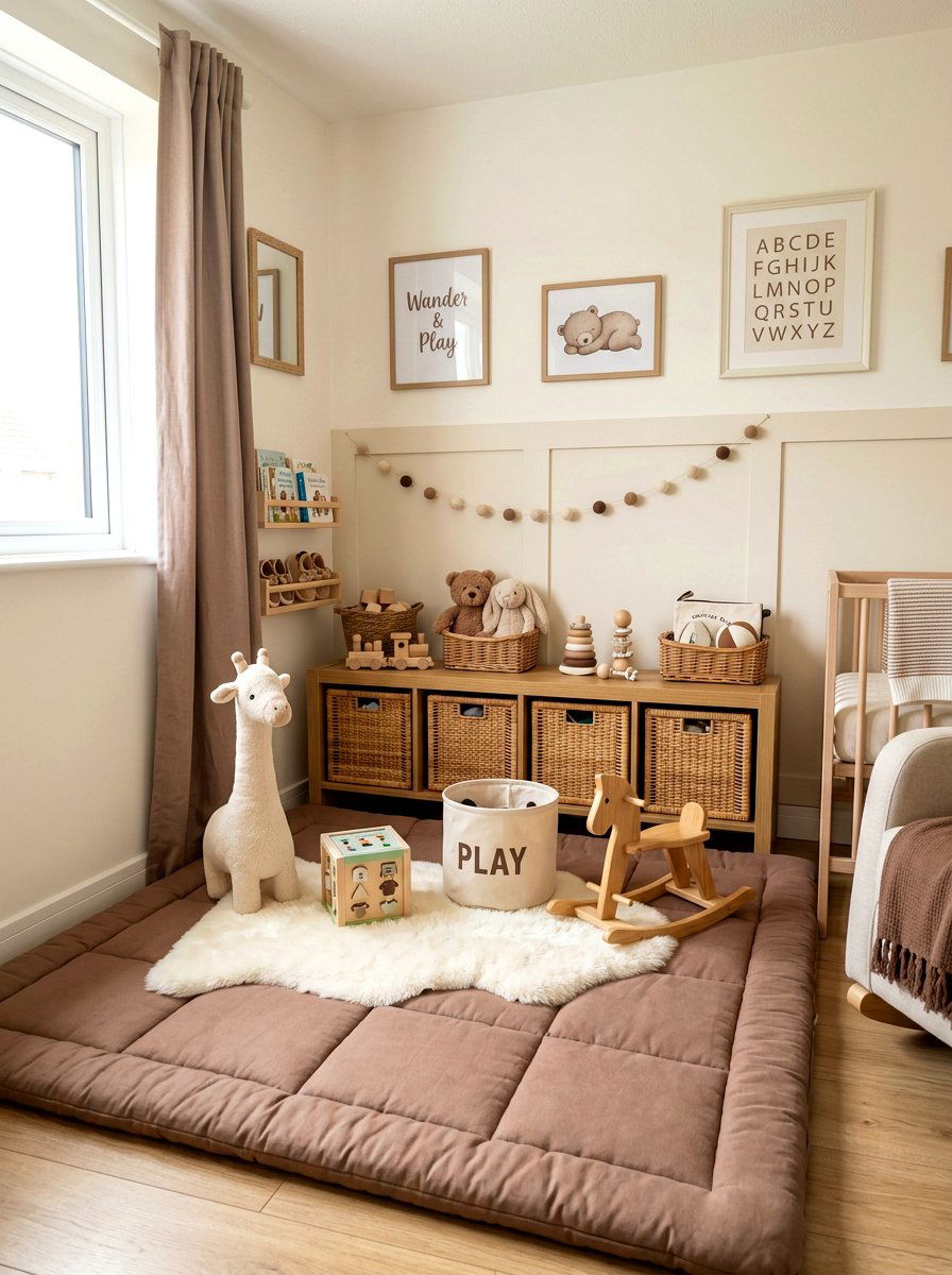 Mocha Nursery Play Area - 30 mocha nursery ideas