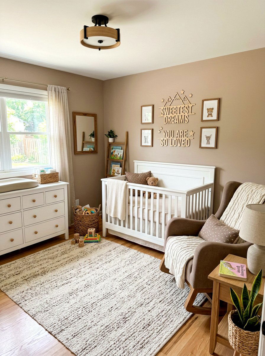 Mocha Nursery - 30 mocha room ideas