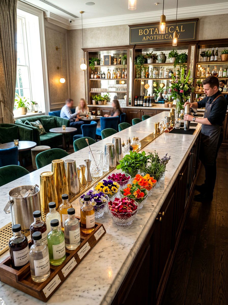 Mocktail Bar - 30 beverage station party ideas