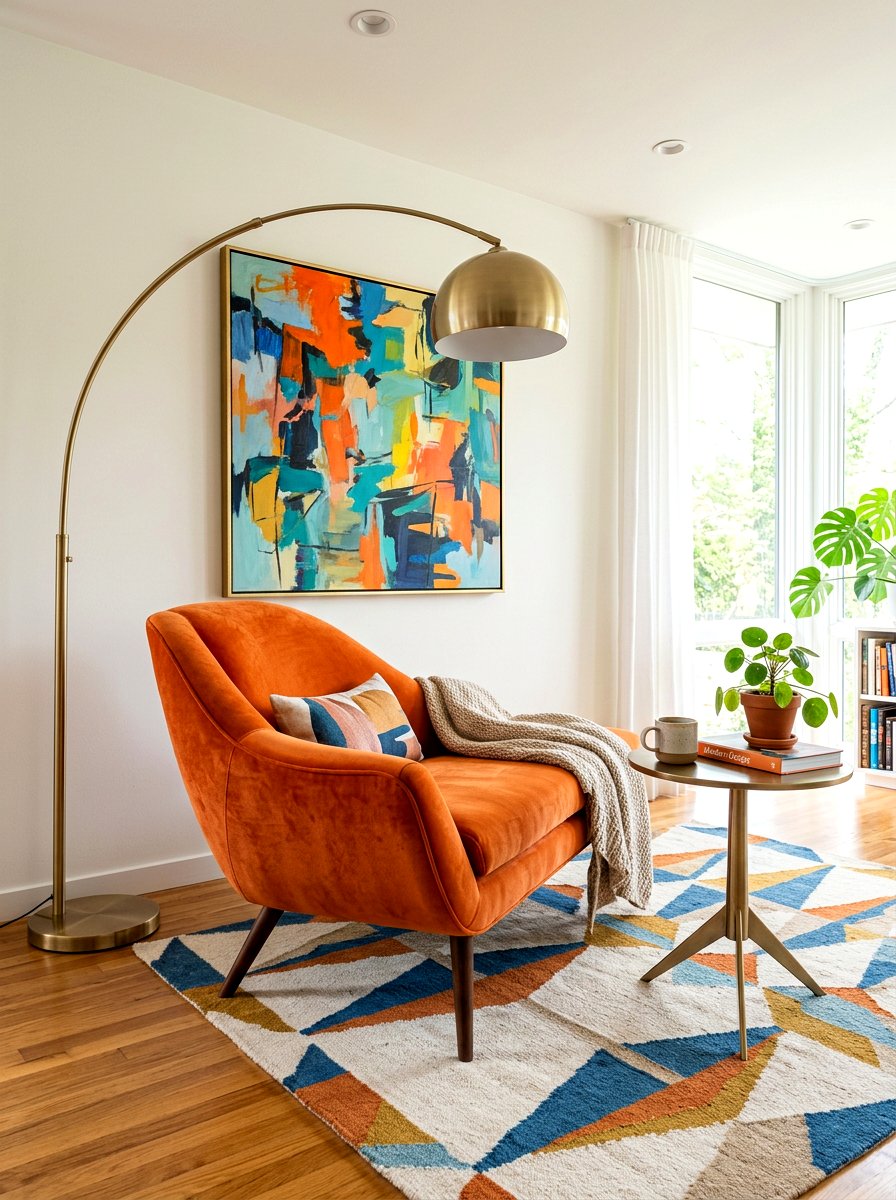Modern Accent Chair Corner - 30 quiet corner decor ideas