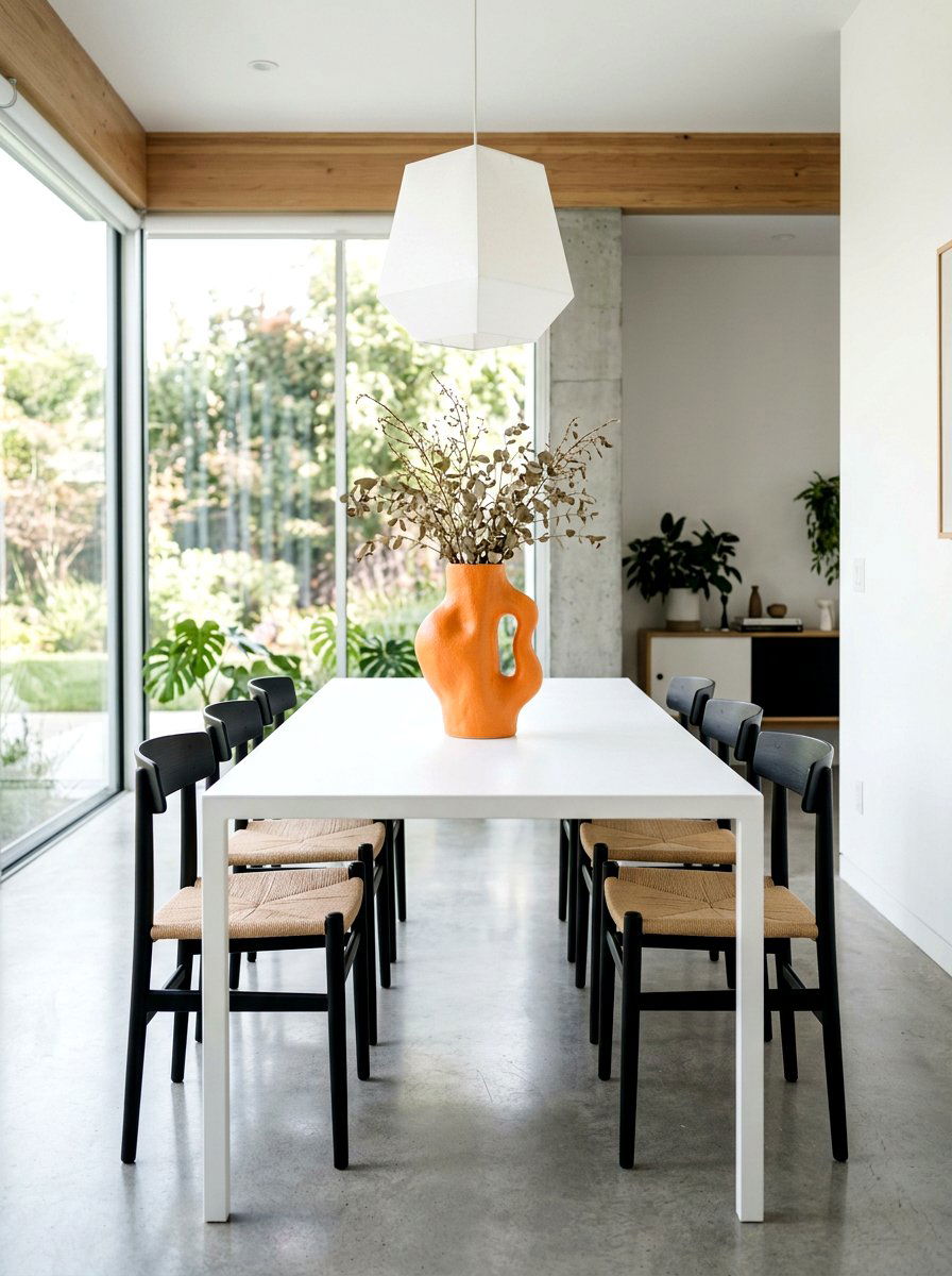 Modern Apricot Ceramic Vase - 30 apricot table decor ideas