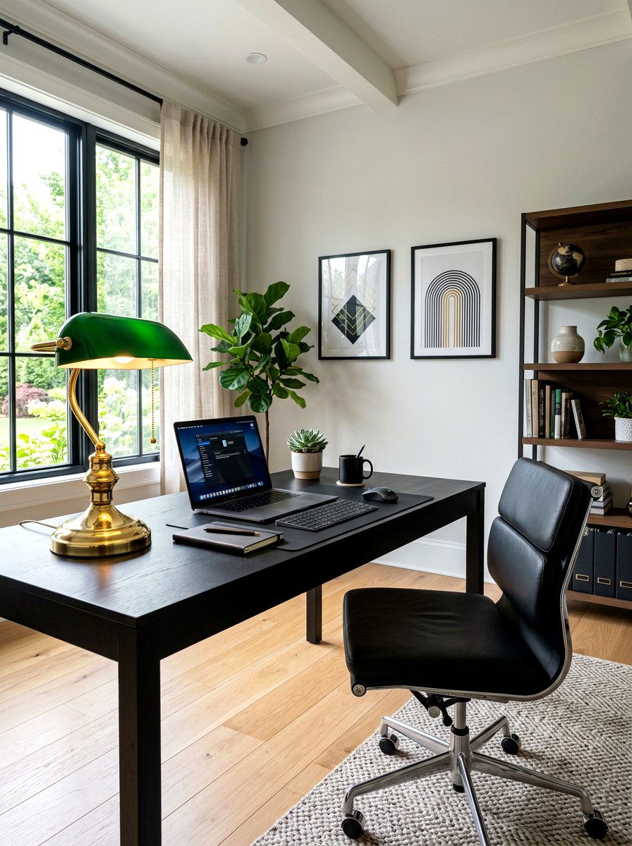 Modern Bankers Lamp - 30 collected lamp lighting ideas