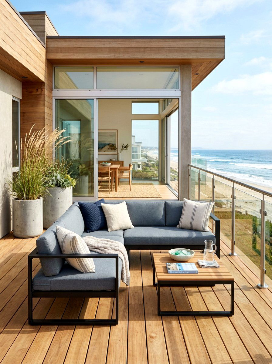 Modern Beach House Porch - 30 seaside porch ideas