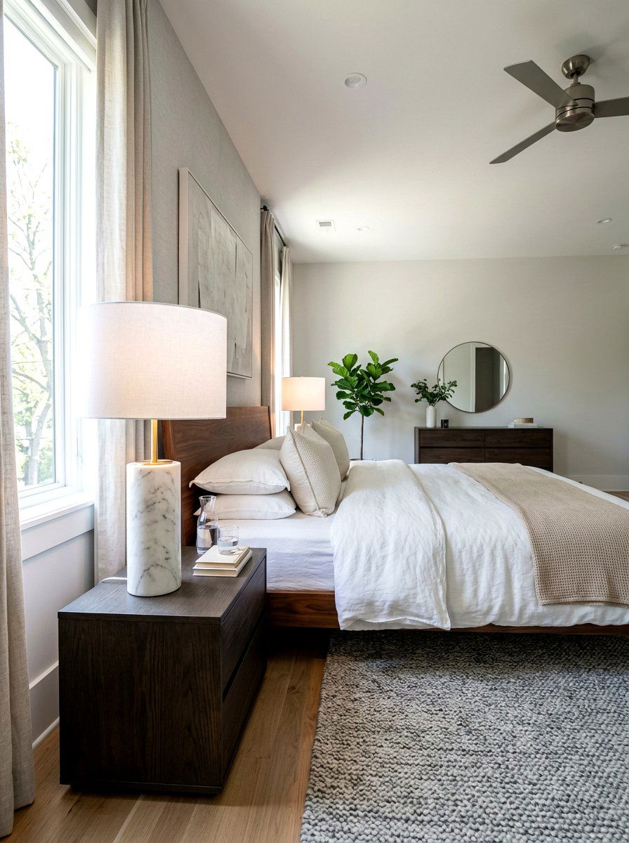 Modern Bedside Table Lamp - 30 collected lamp lighting ideas