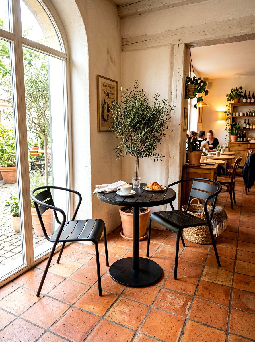 Modern Bistro Set - 30 sunroom seating ideas