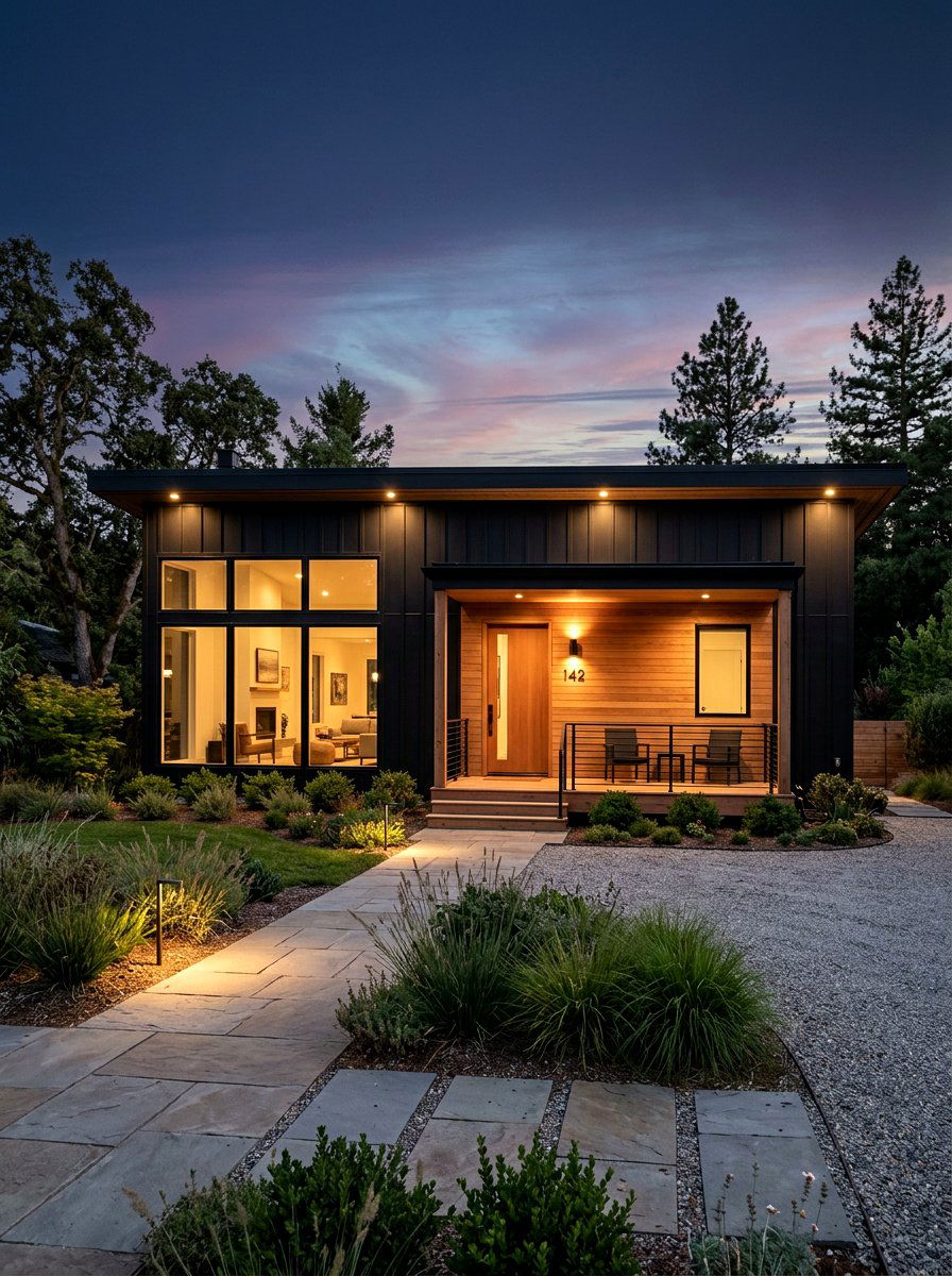 Modern Black House Siding - 30 board and batten exterior ideas