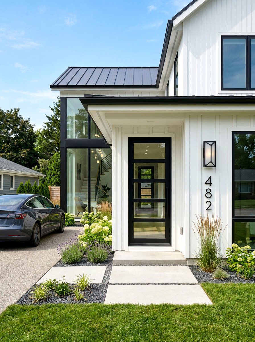 Modern Black Lantern For House Siding - 30 porch lantern styling ideas aesthetic