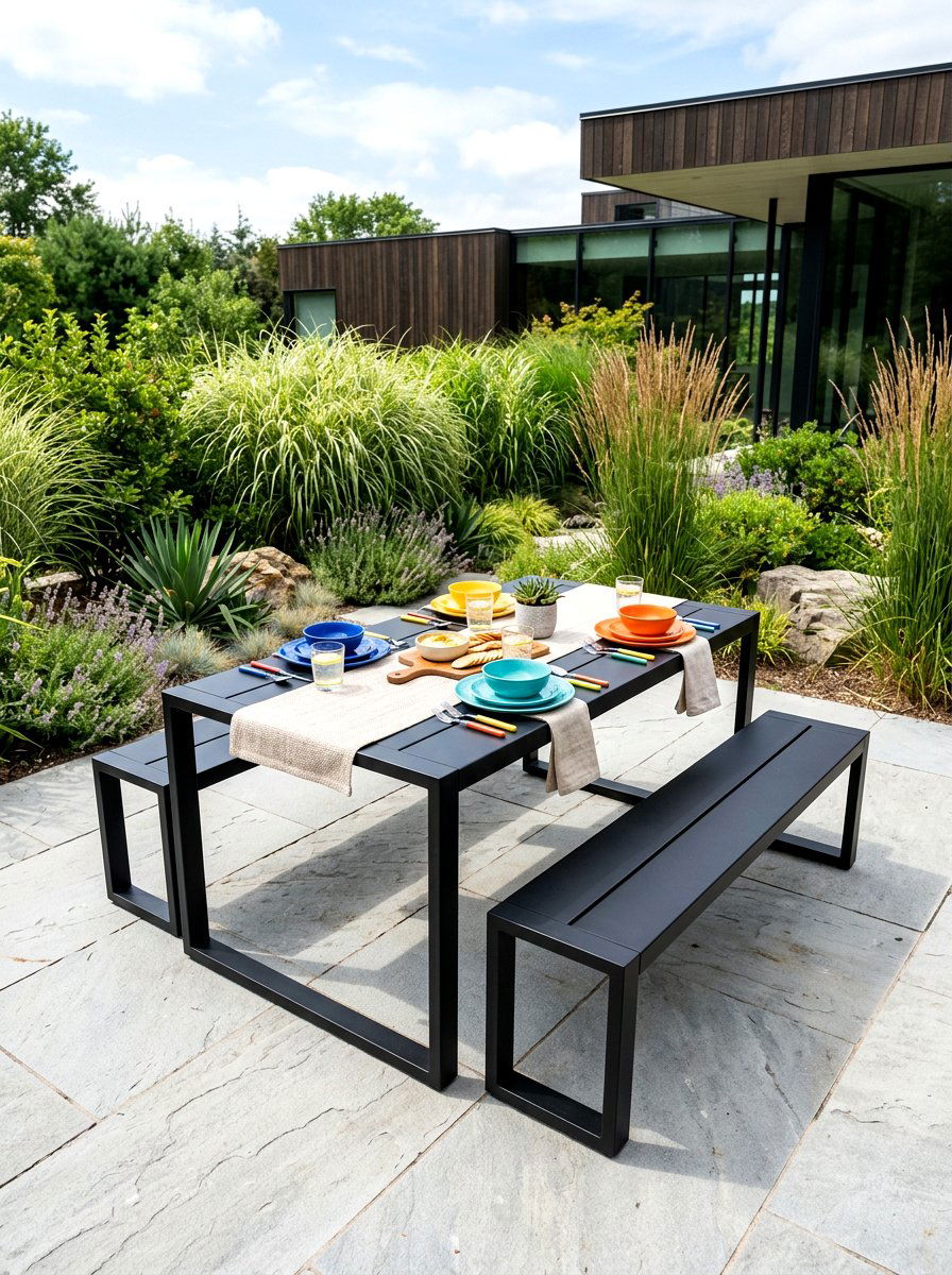 30 Picnic Table Patio Ideas for Summer Gatherings in Style - Suite 101