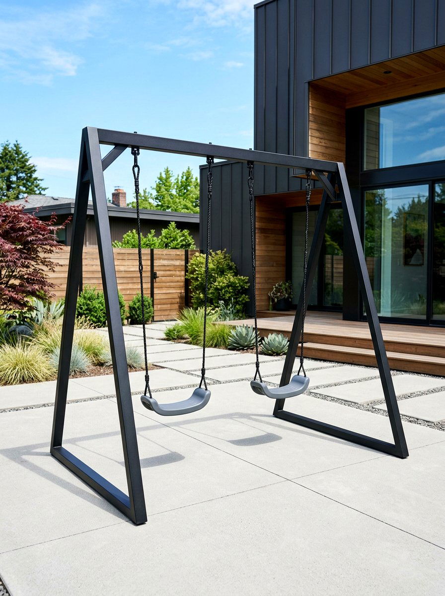 30 Backyard Swing Set Ideas Kids Will Love All Year Long