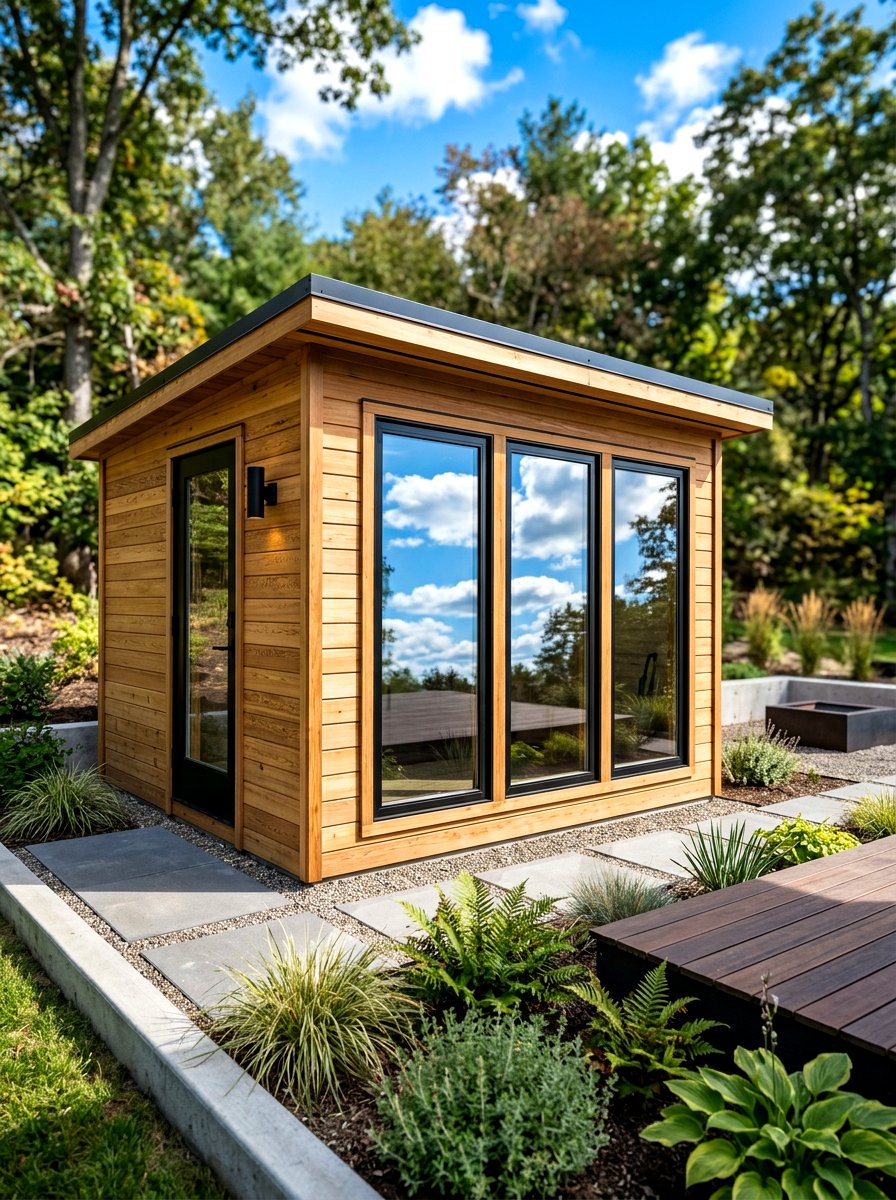 Modern Black Window Trim - 30 shed window trim ideas