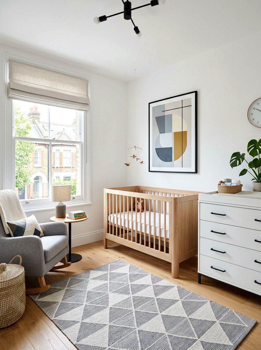 Modern British Nursery Style - 30 English nursery decor ideas