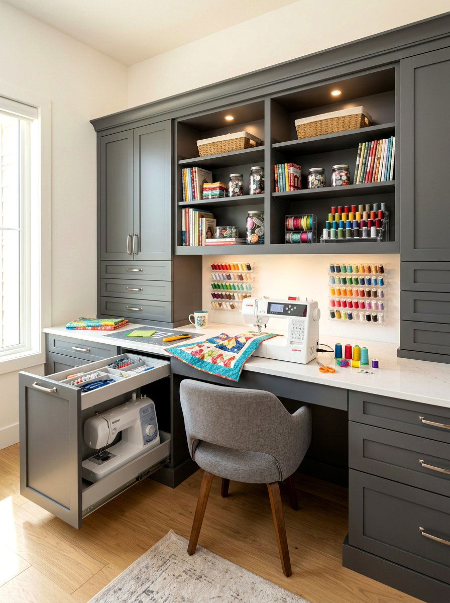 30 Crafting Nook Ideas: Plan a Cozy Corner for Your Next Project