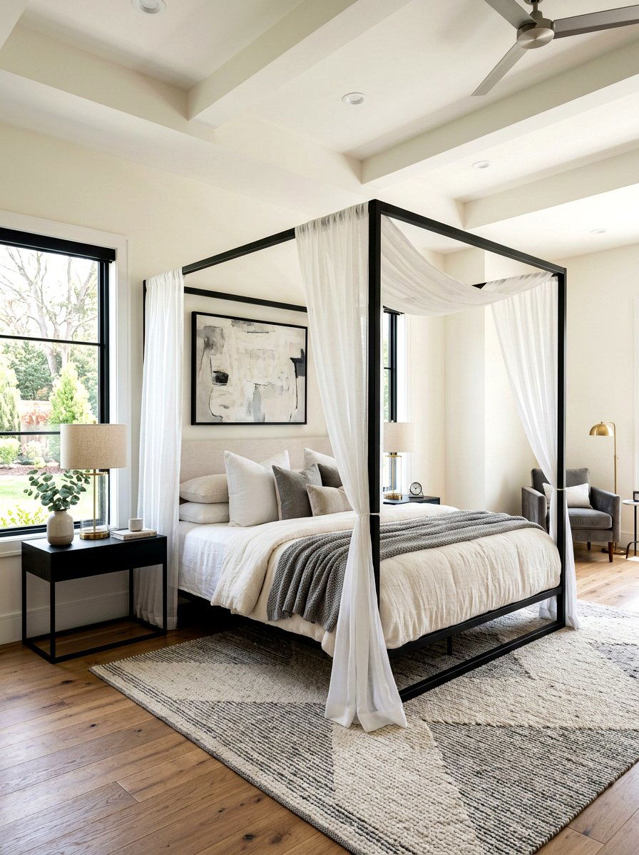 Modern Canopy Bed Frame - 30 elevated bed styling bedroom ideas