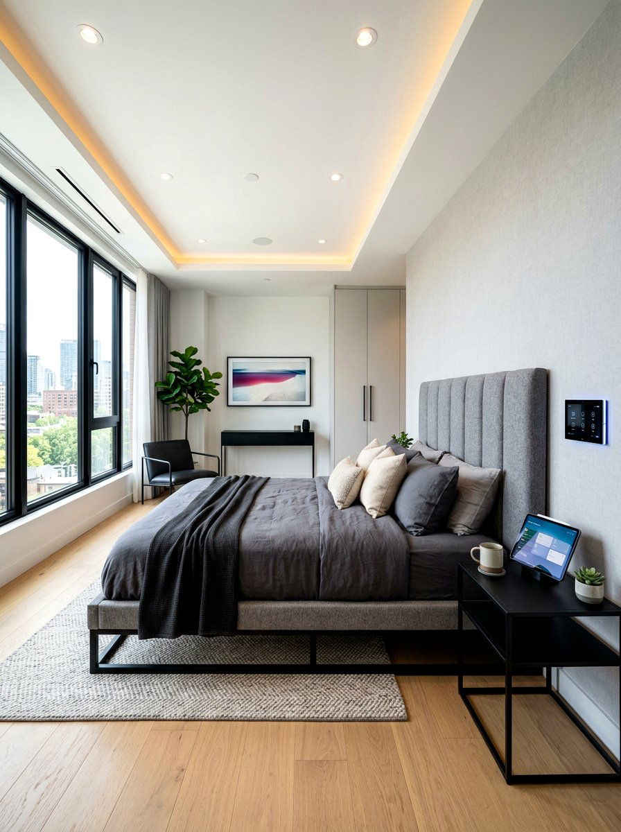 Modern Channel Tufted Bed - 30 channel tufted bed ideas