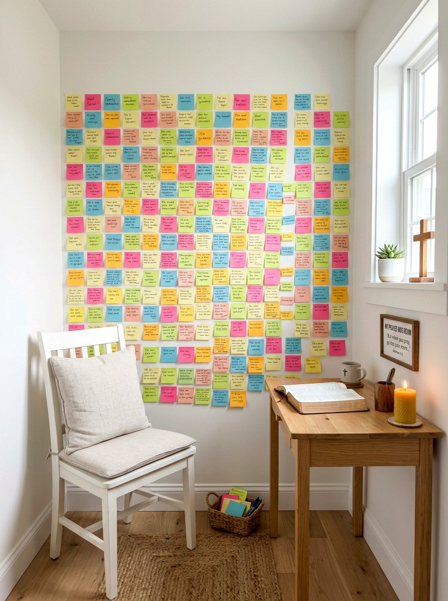 Modern Christian Prayer Closet - 30 prayer corner ideas