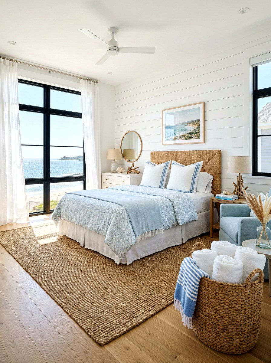 Modern Coastal Guest Suite - 30 cozy guest suite ideas