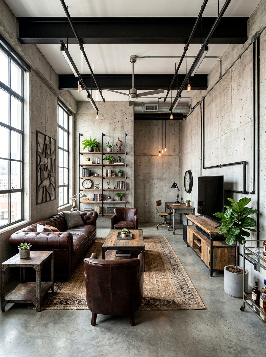 Modern Concrete Texture - 30 wallpaper decor ideas