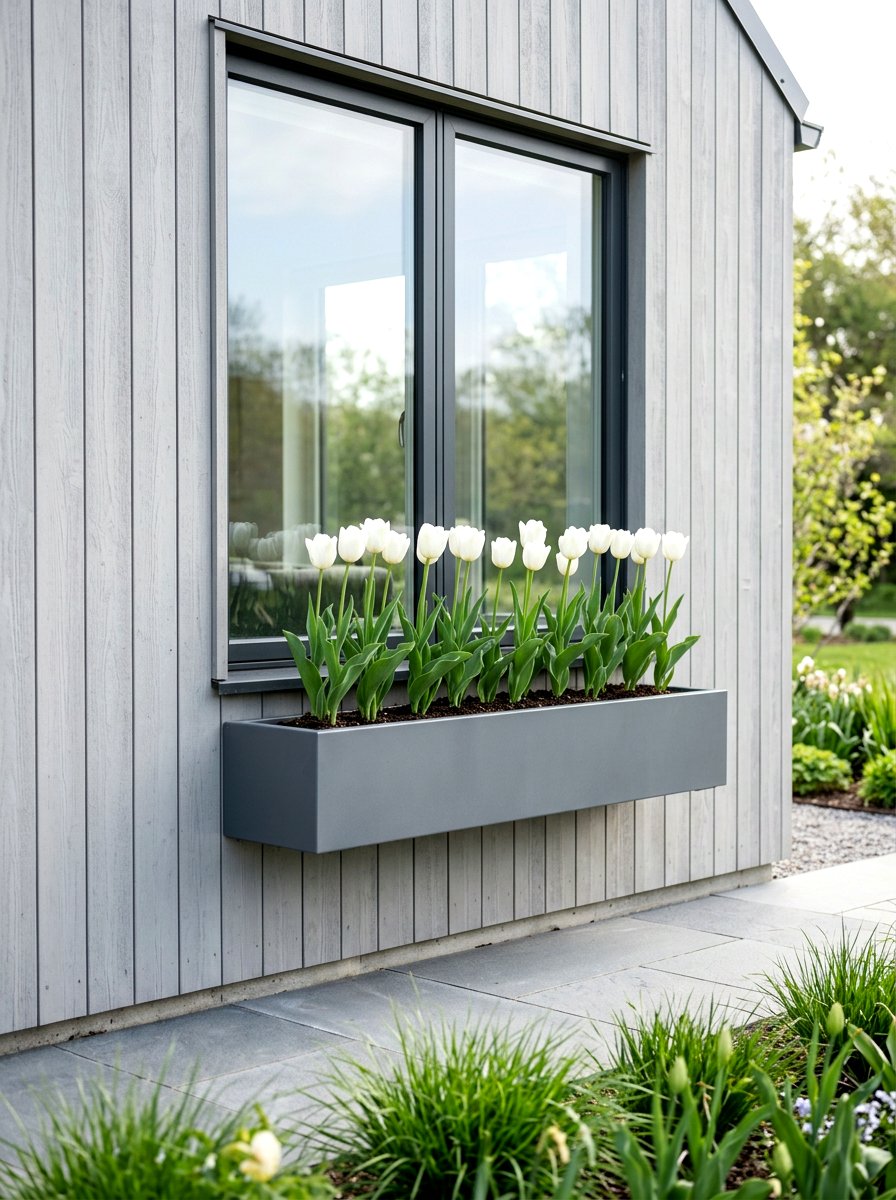 Modern Cottage Window Box - 30 cottage window box ideas